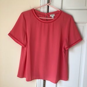 MOVING SALE: J. Crew coral blouse
